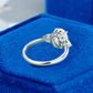 S925 Oval Cut Lab Grown Diamond Ring