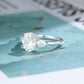S925 Oval Cut Lab Grown Diamond Ring