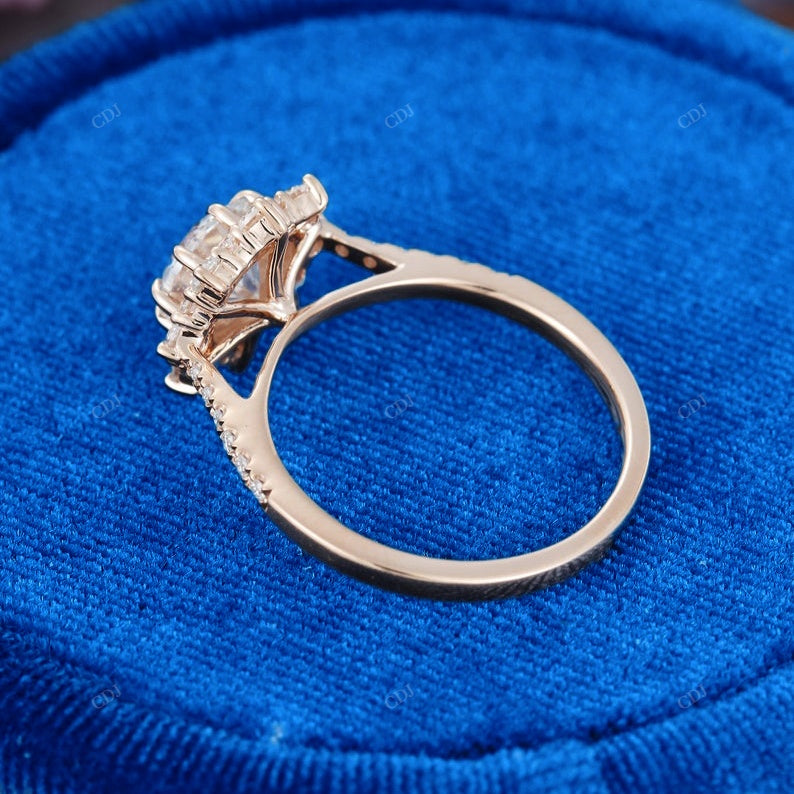 Round Cut Lab-Grown Diamond Ring