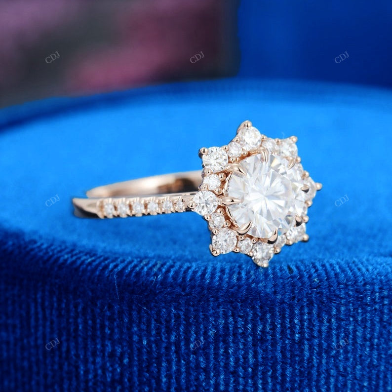 Round Cut Lab-Grown Diamond Ring