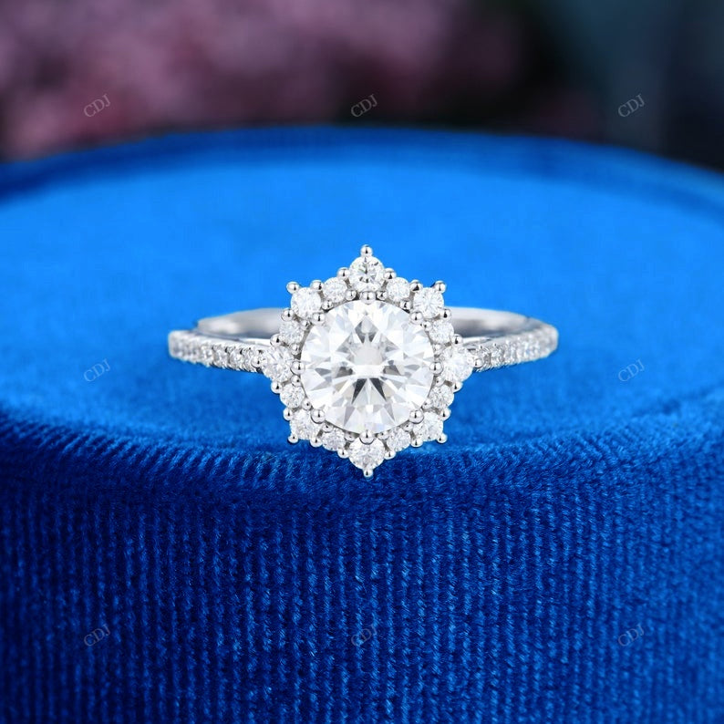 Round Cut Lab-Grown Diamond Ring