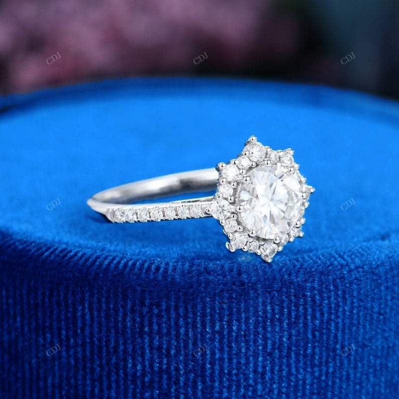 Round Cut Lab-Grown Diamond Ring