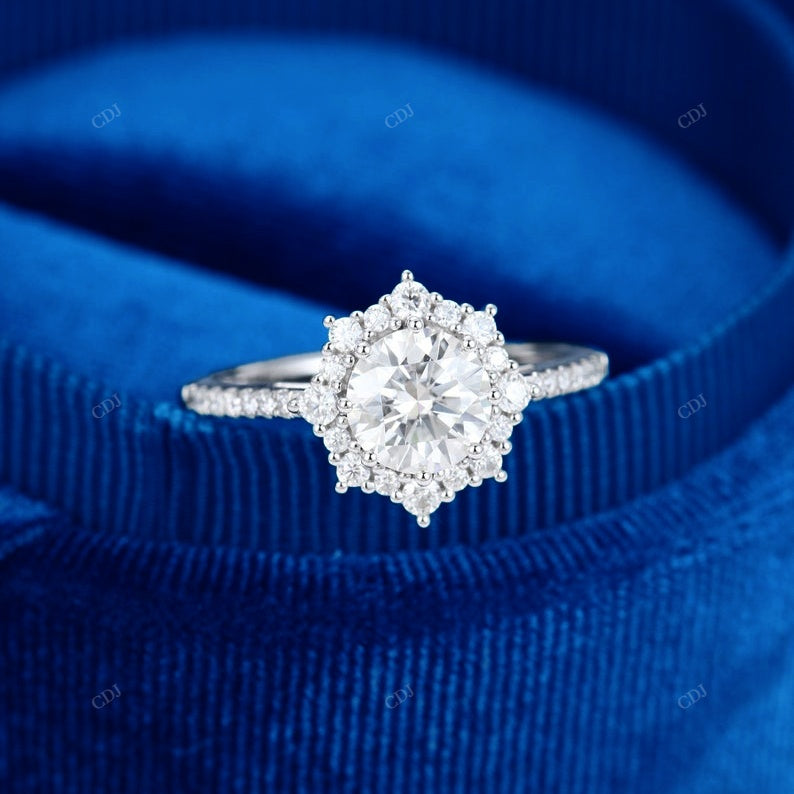 Round Cut Lab-Grown Diamond Ring