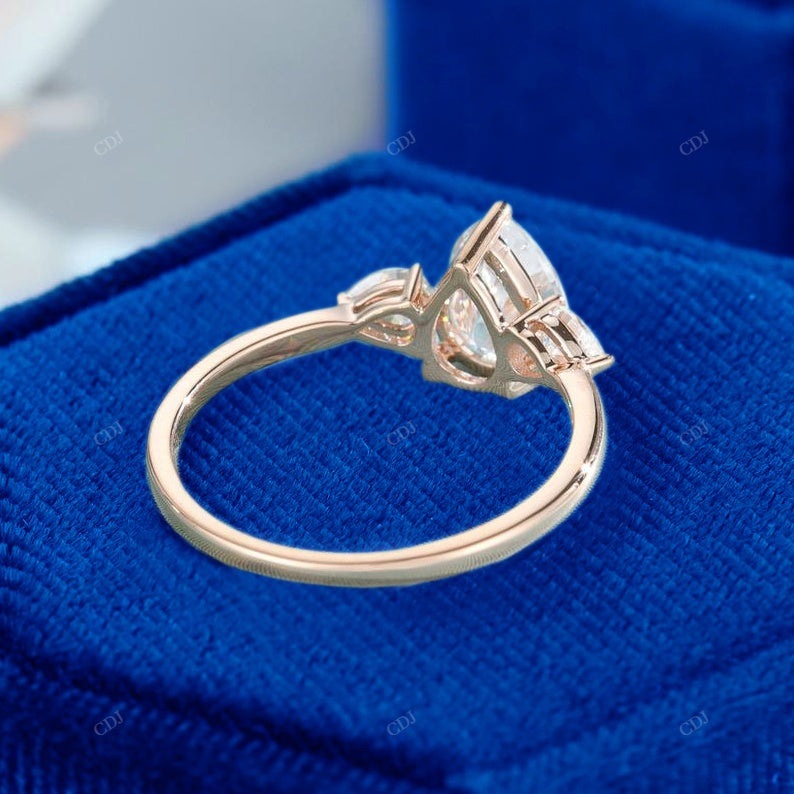 Pear Cut Lab-Grown Diamond Ring