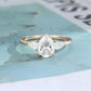 Pear Cut Lab-Grown Diamond Ring
