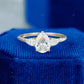 Pear Cut Lab-Grown Diamond Ring