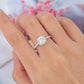 Cushion Halo Lab Grown Diamond Ring