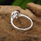 Oval Lab-Grown Diamond Halo Ring