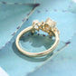 Mixed-Cut S925 Lab Grown Diamond Ring