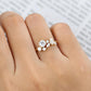Mixed-Cut S925 Lab Grown Diamond Ring