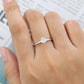 Round Cut Lab Grown Diamond Ring
