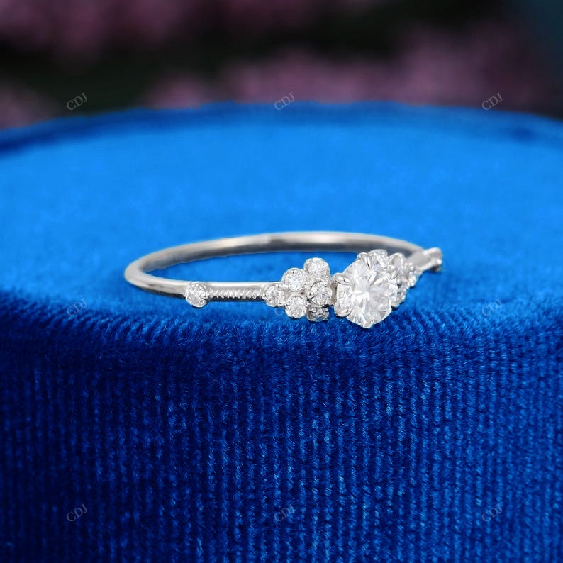 Round Cut Diamond Multi-Stone Ring