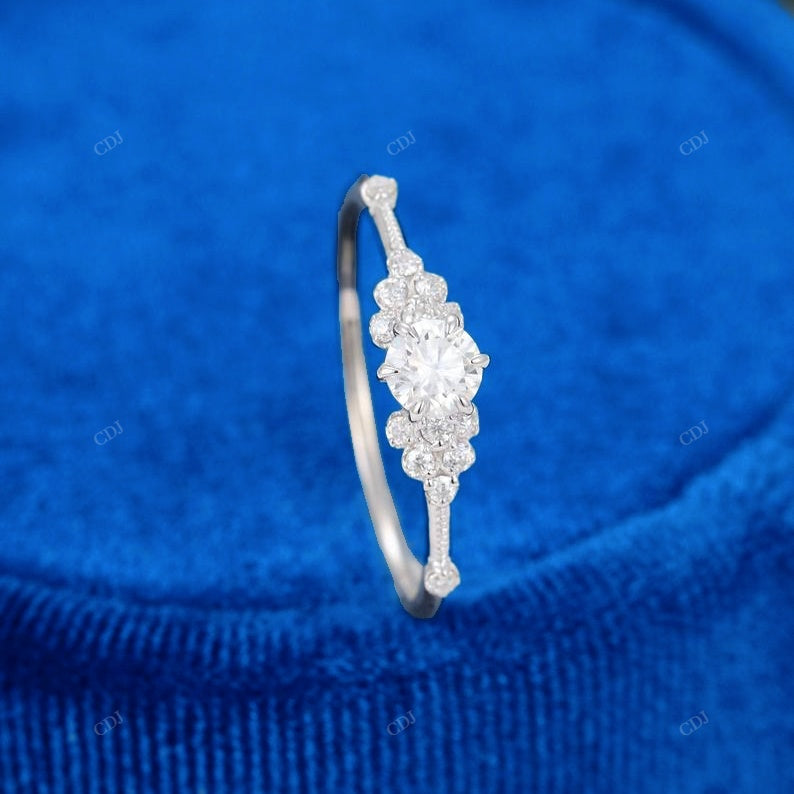 Round Cut Diamond Multi-Stone Ring