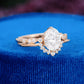 S925 Lab-Grown Diamond Oval Ring