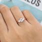Round Lab-Grown Diamond Cluster Ring