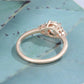 Round Lab-Grown Diamond Cluster Ring