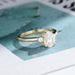 Pear Cut 925 Silver Lab Diamond Ring