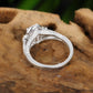 Oval Lab-Grown Diamond Halo Ring