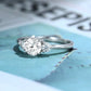 Three-Stone Lab-Grown Diamond Ring