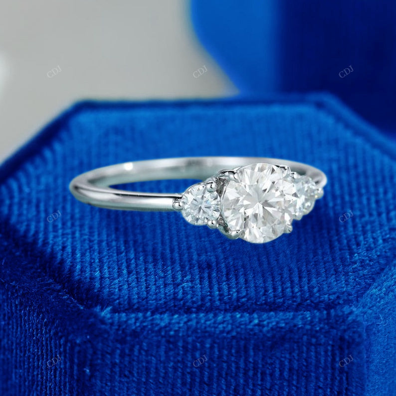Three-Stone Lab-Grown Diamond Ring