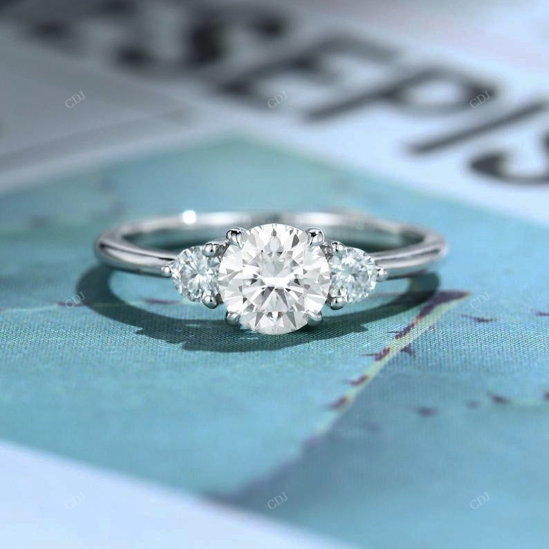 Three-Stone Lab-Grown Diamond Ring