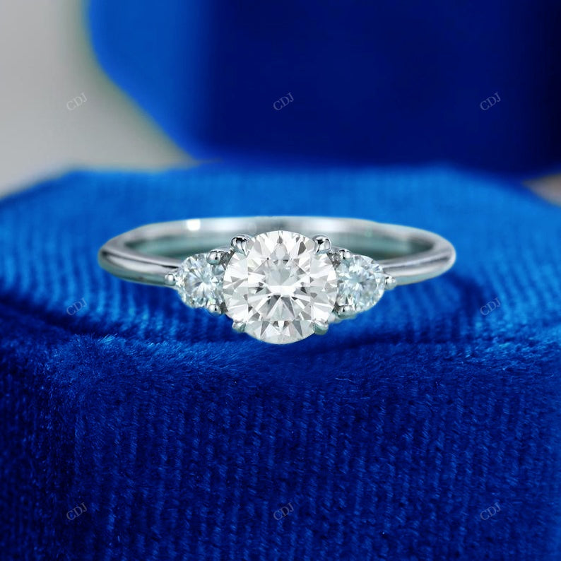Three-Stone Lab-Grown Diamond Ring