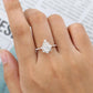 Pear Cut Lab-Grown Diamond Halo Ring