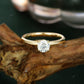Round Lab-Grown Diamond Solitaire Ring