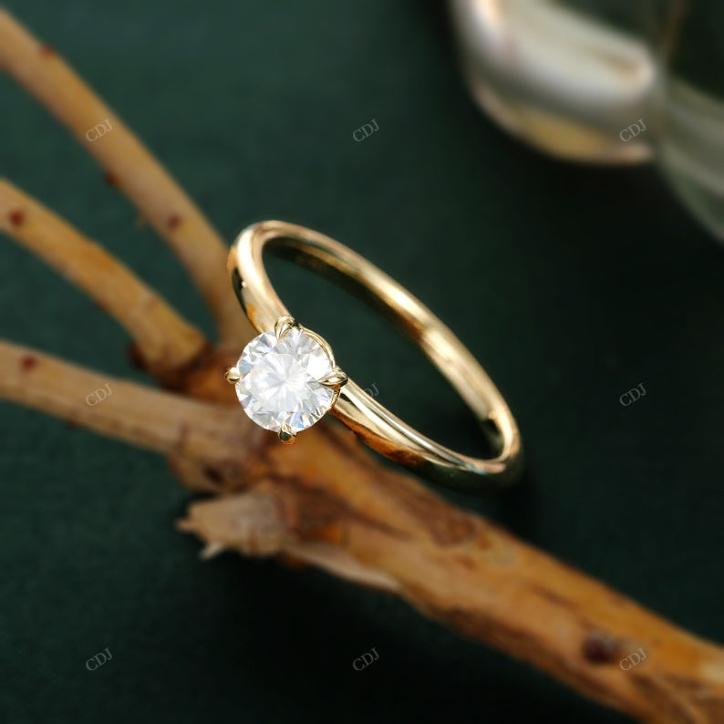 Round Lab-Grown Diamond Solitaire Ring