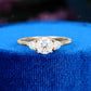 Round Cluster Lab-Grown Diamond Ring