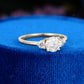 Round Cluster Lab-Grown Diamond Ring