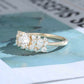 Multi-Shape Lab-Grown Diamond Cluster Ring