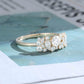 Multi-Shape Lab-Grown Diamond Cluster Ring