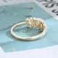 Multi-Shape Lab-Grown Diamond Cluster Ring