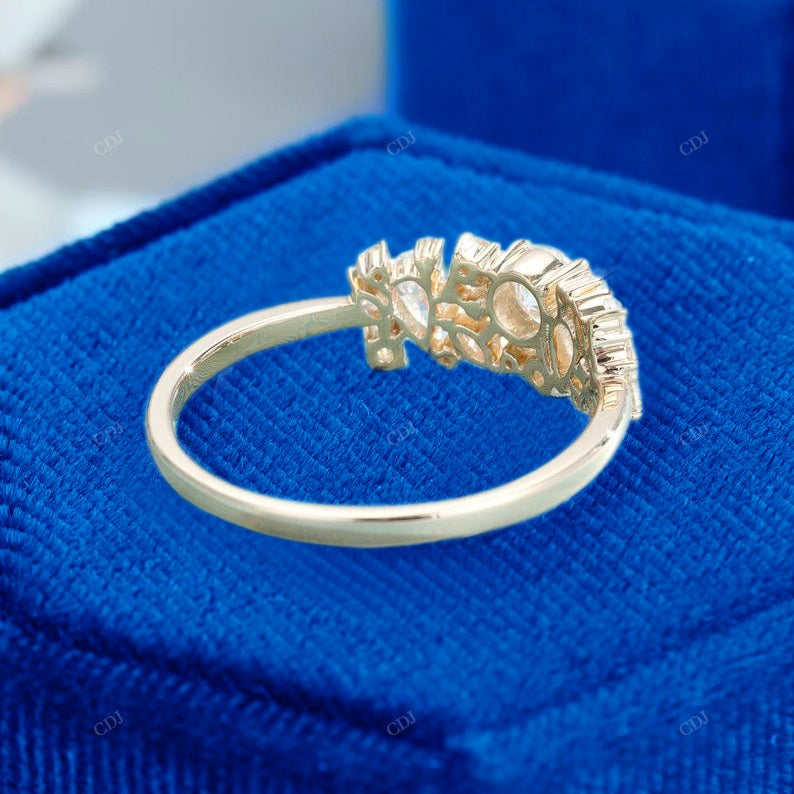 Multi-Shape Lab-Grown Diamond Cluster Ring