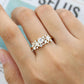 Multi-Shape Lab-Grown Diamond Cluster Ring