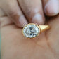 2.50 CTW Oval Cut Lab Grown Diamond Solitaire Engagement Ring