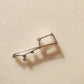 Lab-Grown Round Shape Diamond Safety Pin Brooch Pendant customdiamjewel