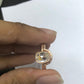 1.73 CTW Cushion Cut Lab-Grown Diamond Bezel-Set Wedding Ring Set