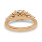 White Gold Lab Grown Diamond Cluster Ring