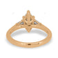 Marquise Cut Lab Grown Diamond White Gold Ring