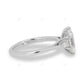 Marquise Cut Lab Grown Diamond White Gold Ring