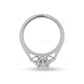 Marquise Cut Lab Grown Diamond White Gold Ring