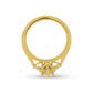 Marquise Cut Lab Grown Diamond White Gold Ring