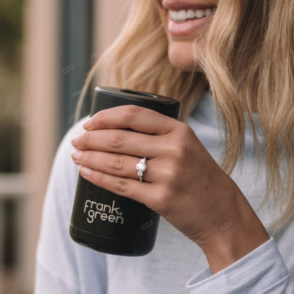 Rose Gold Lab Grown Diamond Cluster Ring For Women