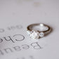 Rose Gold Lab Grown Diamond Cluster Ring For Women