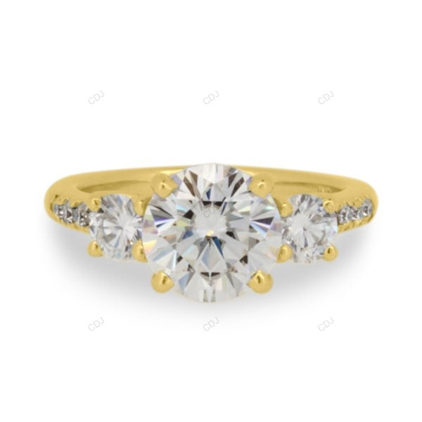 Rose Gold Lab Grown Diamond Cluster Ring For Women