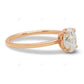 Oval Cut Lab Grown Diamond Rose Gold Ring