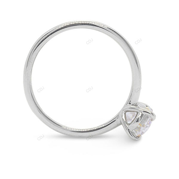 Oval Cut Lab Grown Diamond Rose Gold Ring