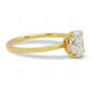 Oval Cut Lab Grown Diamond Rose Gold Ring